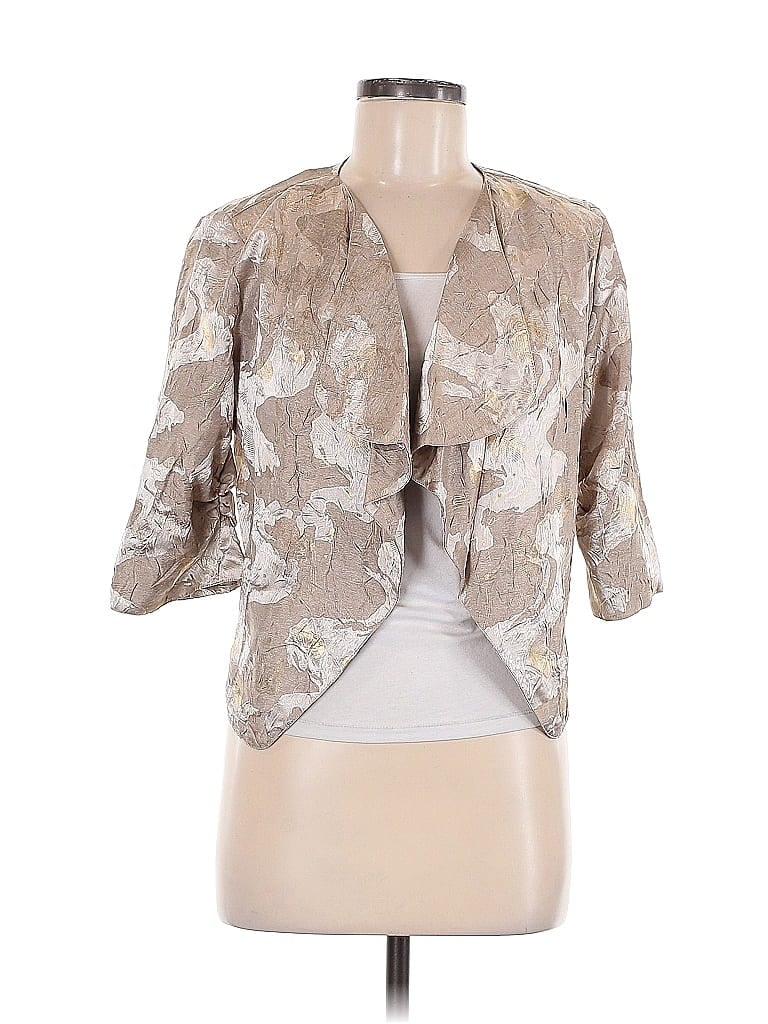 Click to view more detailed imagery on our partner's website Pre-owned Chaus Blazer Jacket In Gold