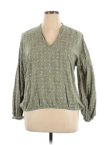 Carve Designs Long Sleeve Blouse (view 1)
