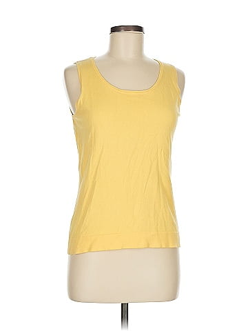 August Silk Sleeveless T-Shirt (view 1)