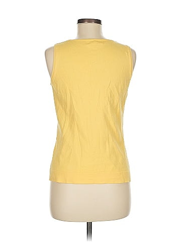 August Silk Sleeveless T-Shirt (view 2)