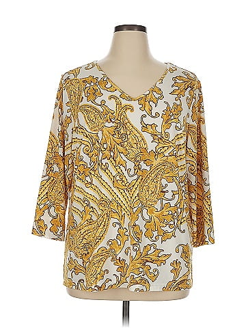 Bob Mackie 3/4 Sleeve Blouse (view 1)