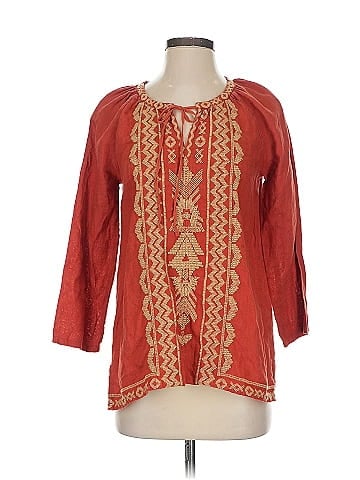 Johnny Was 3/4 Sleeve Blouse (view 1)