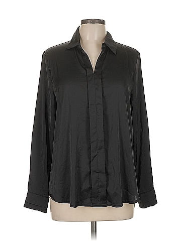 Allegra K Long Sleeve Blouse (view 1)