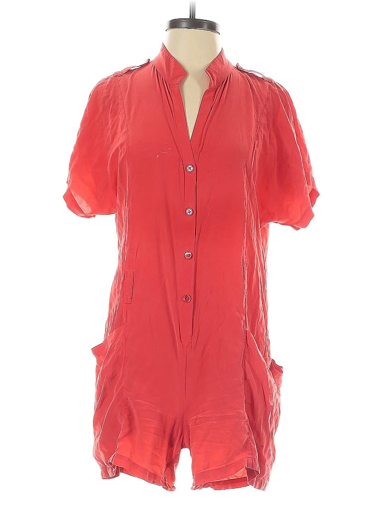 Pre-owned Rachel Zoe Romper In Red