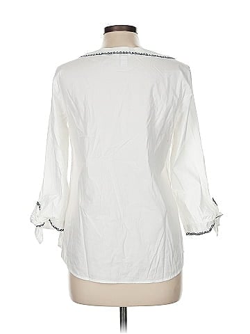 Nautica 3/4 Sleeve Blouse (view 2)