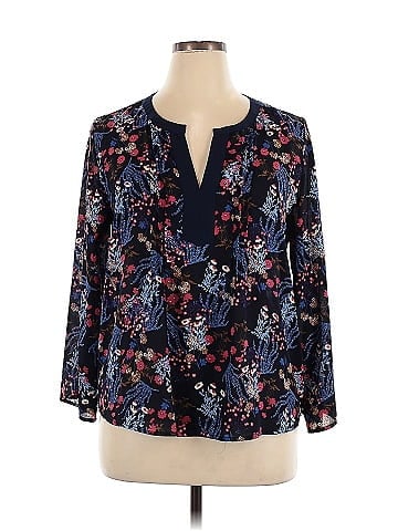 Collective Concepts 3/4 Sleeve Blouse (view 1)