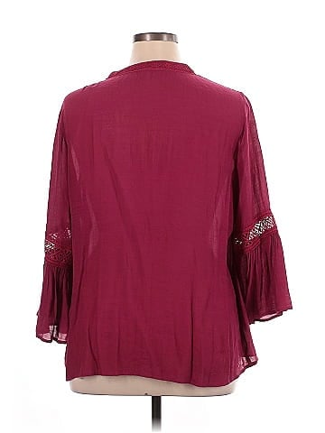 Counterparts 3/4 Sleeve Blouse (view 2)
