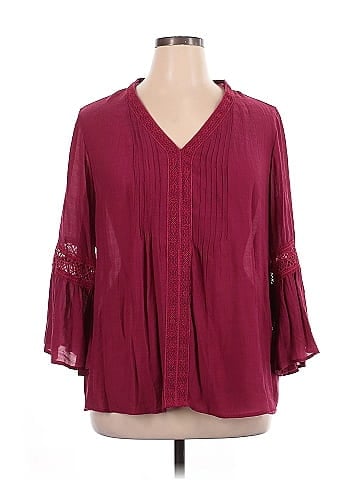 Counterparts 3/4 Sleeve Blouse (view 1)