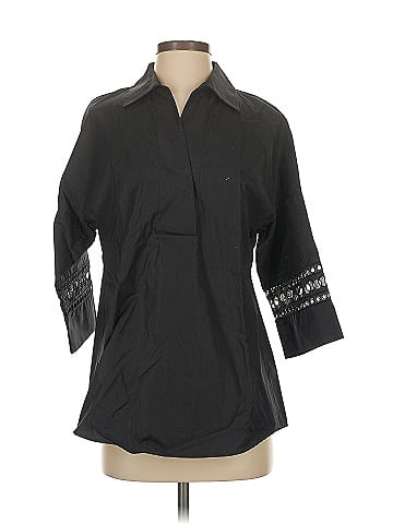Akris Punto 3/4 Sleeve Button-Down Shirt (view 1)