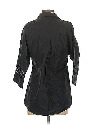 Akris Punto 3/4 Sleeve Button-Down Shirt (view 2)