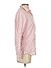 Barbour 100% Cotton Checkered-gingham Pink Long Sleeve Button-Down Shirt Size 4 - photo 4