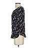 Gap 100% Rayon Black 3/4 Sleeve Blouse Size XS - photo 5