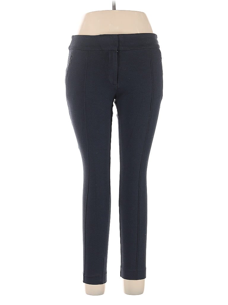 Pre-owned Ann Taylor Loft Dress Pants In Blue