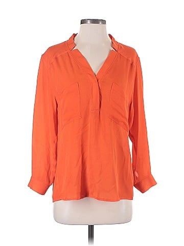 Love Token 3/4 Sleeve Silk Top (view 1)