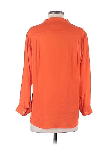 Love Token 3/4 Sleeve Silk Top (view 2)