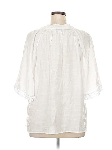 Counterparts 3/4 Sleeve Blouse (view 2)