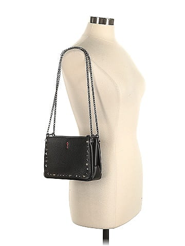 Christian Louboutin Leather Studded Shoulder Bag (view 2)