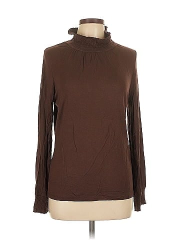 August Silk Long Sleeve Blouse (view 1)