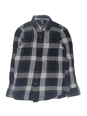 Volcom Long Sleeve Button-Down Shirt (view 1)