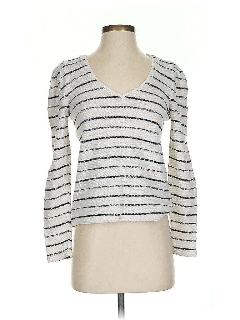 Pre-owned Madewell Cardigan Sweater In Silver