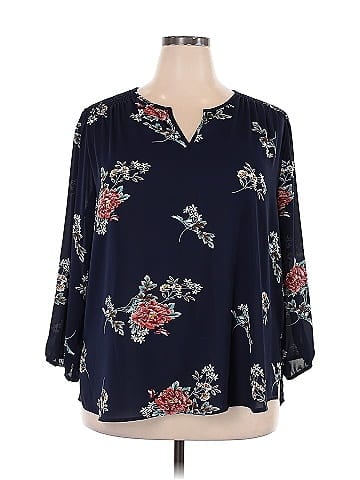 Fun2Fun 3/4 Sleeve Blouse (view 1)