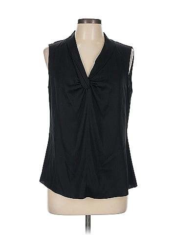Elie Tahari Sleeveless Silk Top (view 1)