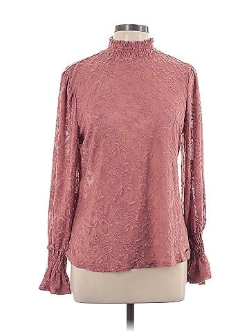 Badgley Mischka Long Sleeve Blouse (view 1)