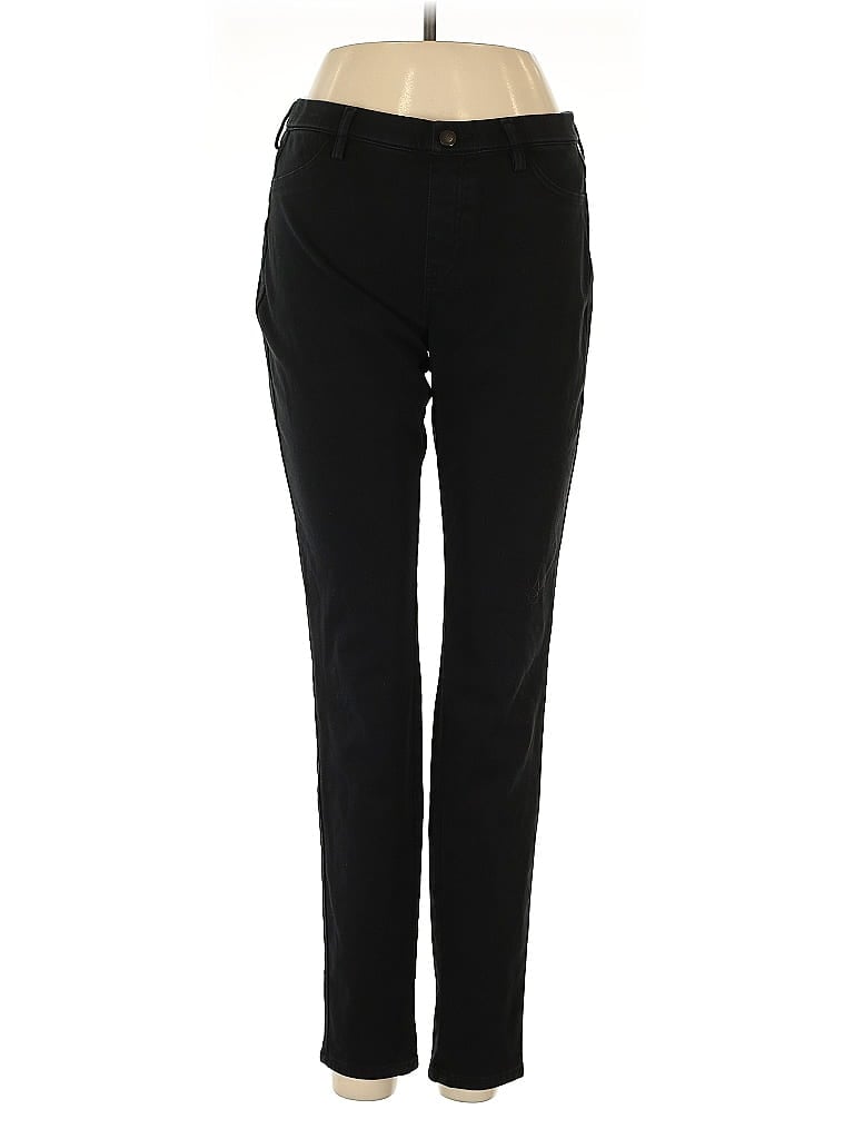 Pre-owned Uniqlo Casual Pants In Black