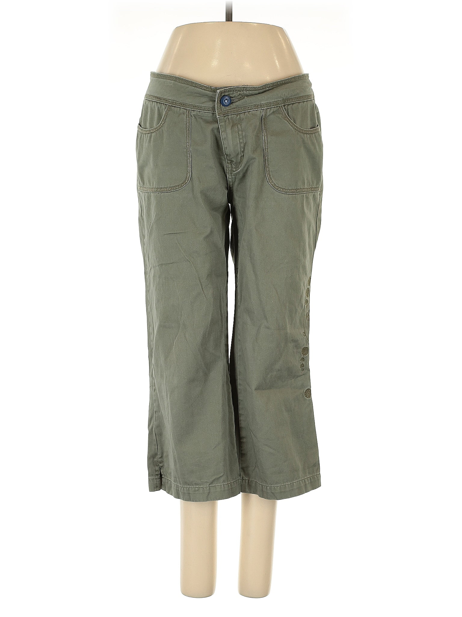 Likely 100% Cotton Green Casual Pants Size 9
