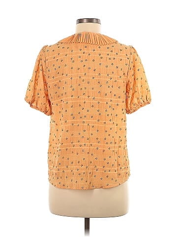 Allegra K Short Sleeve Blouse (view 2)