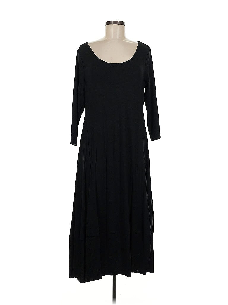 Pre-owned Truth + Style Casual Dress In Black