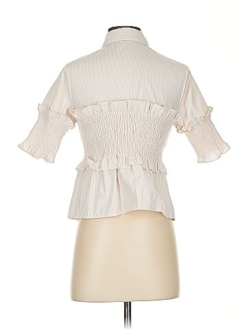 Lost Ink Short Sleeve Blouse (view 2)