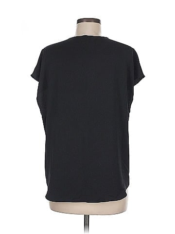 R | Label Short Sleeve Blouse (view 2)