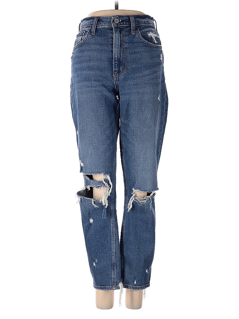 Pre-owned Abercrombie & Fitch Jeans In Blue