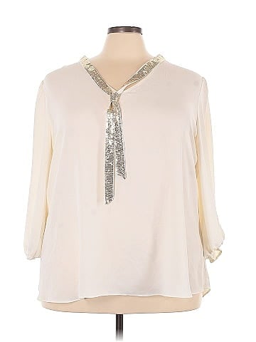 Ashley Stewart 3/4 Sleeve Blouse (view 1)