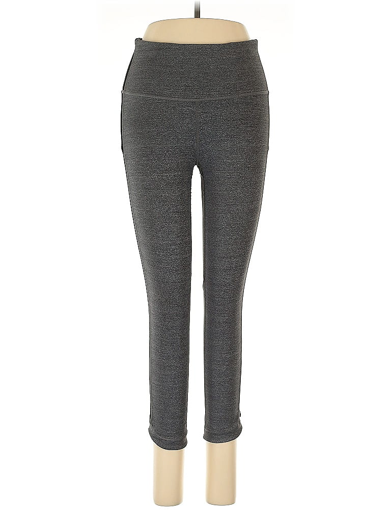 Pre-owned Lululemon Athletica Active Pants In Gray