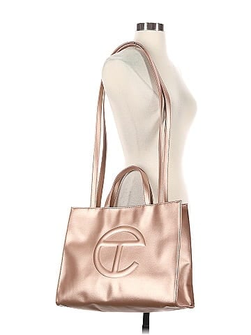Telfar Medium Copper Shopping Bag (view 2)
