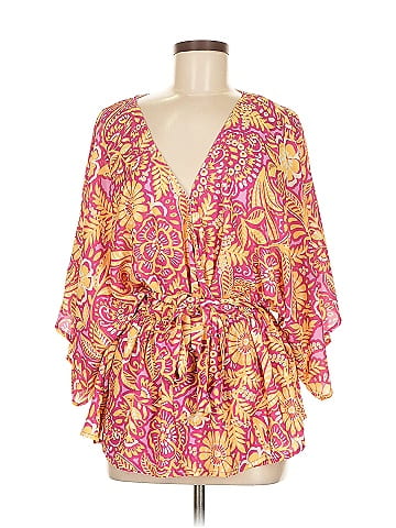 Flying Tomato 3/4 Sleeve Blouse (view 1)
