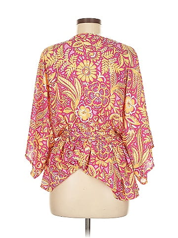 Flying Tomato 3/4 Sleeve Blouse (view 2)