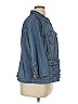 Sigrid Olsen 100% Cotton Blue 3/4 Sleeve Button-Down Shirt Size 16 - photo 4