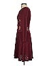 Cecilia Prado Argyle Burgundy Casual Dress Size S - photo 4