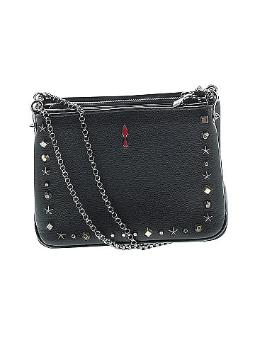 Christian Louboutin Leather Studded Shoulder Bag (view 1)