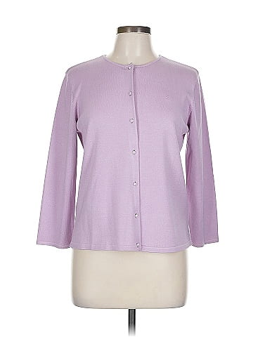 Lauren by Ralph Lauren Silk Cardigan (view 1)