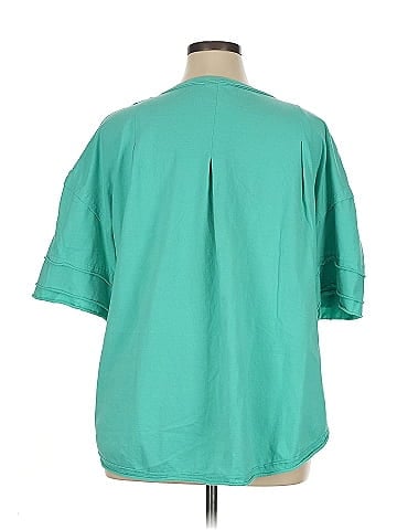 ANNIEWEAR Short Sleeve Henley (view 2)