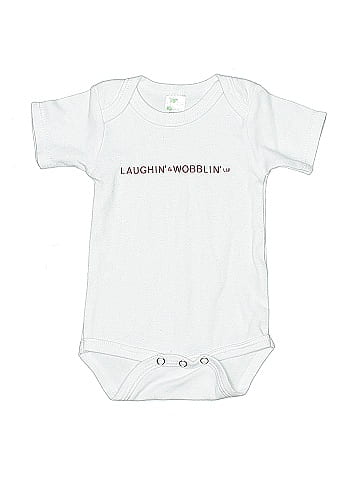 Laughing Giraffe Short Sleeve Onesie (view 1)