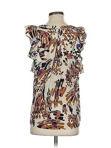 Tibi Sleeveless Silk Top (view 2)