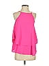 Emmelee 100% Polyester Pink Sleeveless Blouse Size S - photo 1