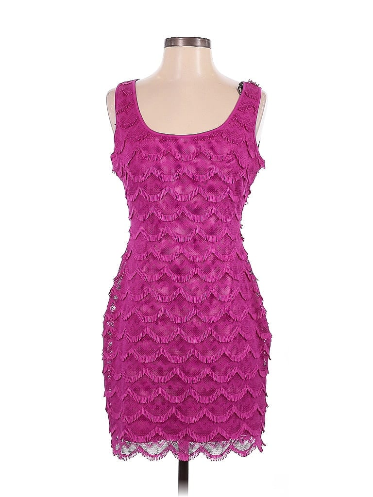 Pre-owned Guess Cocktail Dress In Pink