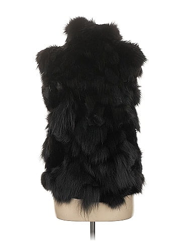 Adrienne Landau Faux Fur Vest (view 2)