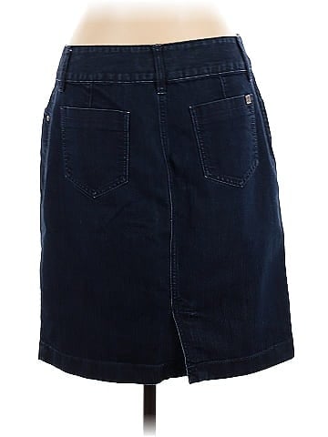 Dana Buchman Denim Skirt (view 2)